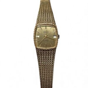 Regency 17 Jewel Vintage Gold Tone Men Watch Needs A Battery